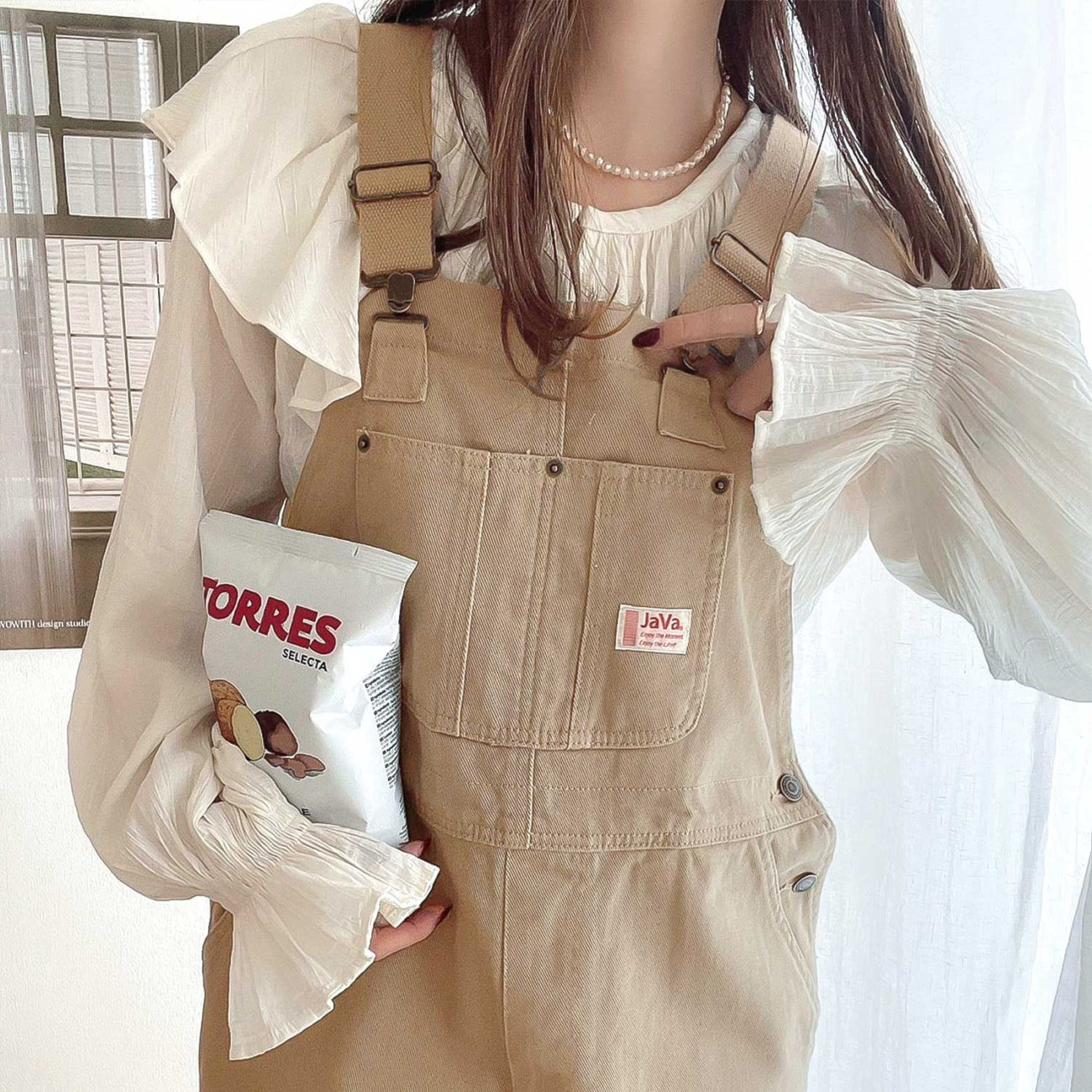 Java Oversize Overalls GeTheMall