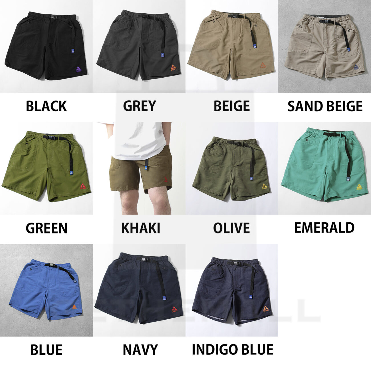 Gerry Cool Touch Nylon Climbing Shorts GeTheMall